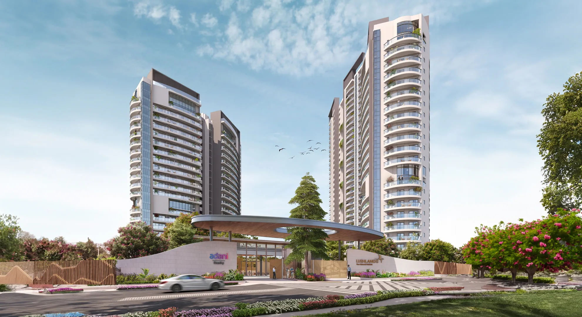 Adani Lushlands luxury residential project in Gurugram