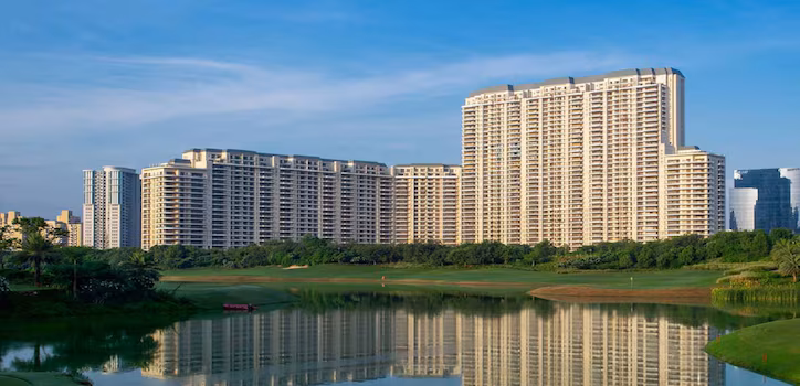 Golf Course Road ultra luxury real estate skyline and premium infrastructure