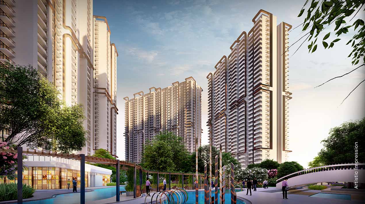 M3M Capital luxury residences in Sector 113 Dwarka Expressway