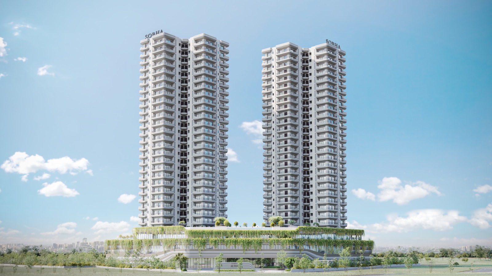 Sobha Altus luxury residential complex in Sector 106 Dwarka Expressway